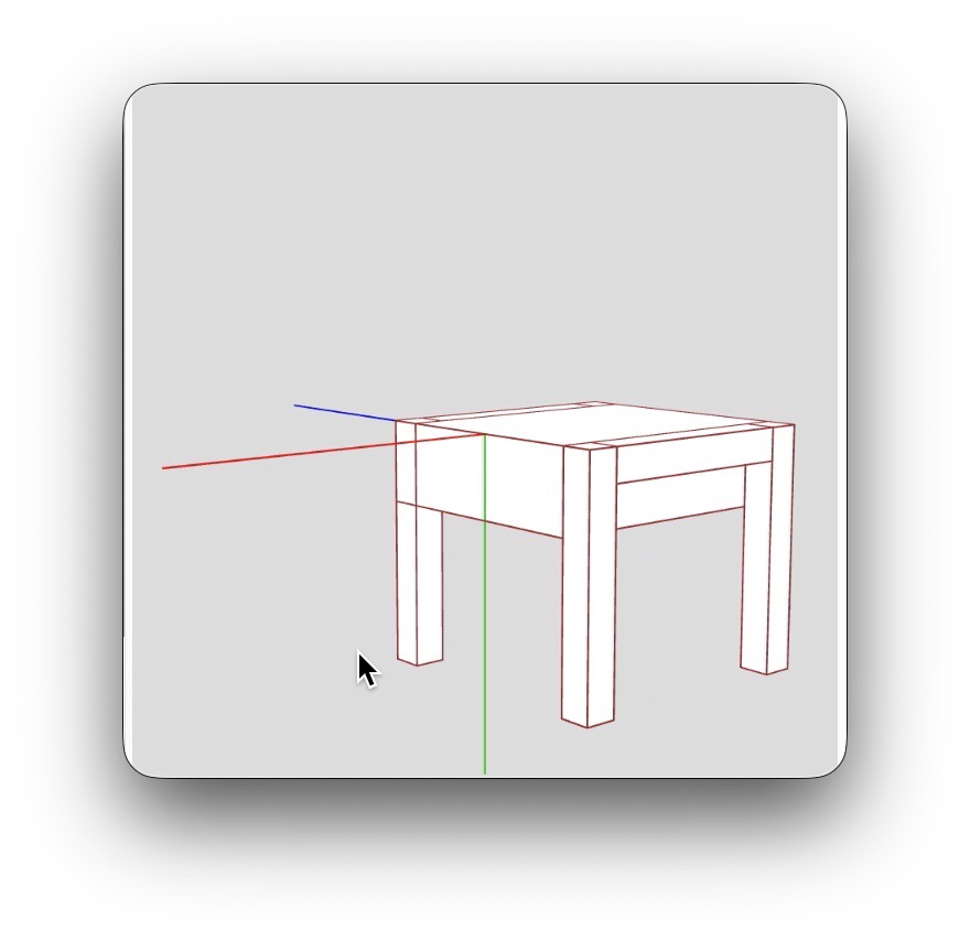Enning built a 3D table